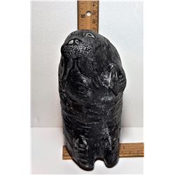 5)  WOLF ORIGINAL WALRUS SOAPSTONE