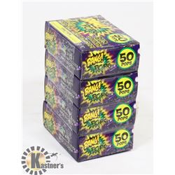 4 NEW BOXES OF BANG! POPS / 50 PER