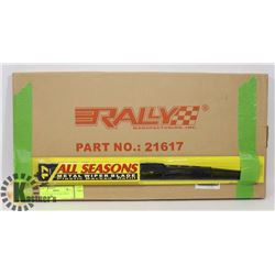 LOT OF 6 NEW 17" ULTRA VISION WIPER BLADES