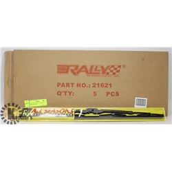 PACK OF 5 NEW 21" ALL SEASON WIPER BLADES