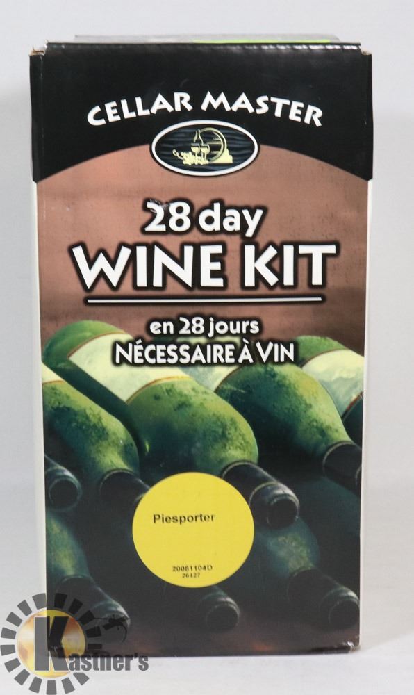 CELLAR MASTER 28 DAY PIESPORTER WINE KIT