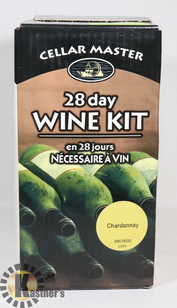 CELLAR MASTER 28 DAY CHARDONNAY WINE KIT