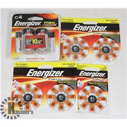 ASSORTED NEW ENERGIZER BATTERIES