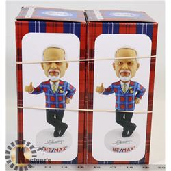 2 LIMITED EDITION DON CHERRY BOBBLEHEADS