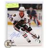 Image 1 : JONATHAN TOEWS SIGNED 8X10 PHOTO WITH COA