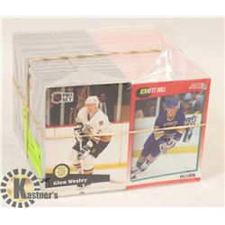 LOT OF 2 COMPLETE HOCKEY CARD SETS 1990-91