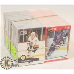 LOT OF 2 COMPLETE HOCKEY CARD SETS 1990-91
