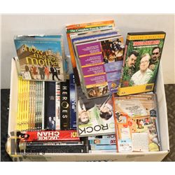 BOX OF 56 DVD TV SHOWS