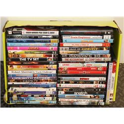 BOX OF 45 MIXED DVD MOVIES