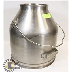 UNIVERSAL STAINLESS STEEL VINTAGE MILK JUG 15"