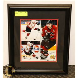 JAROME IGINLA NHL FRAMED PICTURE