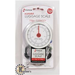 NEW G-FORCE PORTABLE LUGGAGE SCALE -SEALED