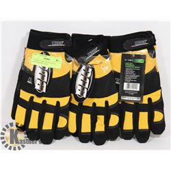 3 PAIRS OF BDG HEAVY DUTY PERFORMANCE SIZE