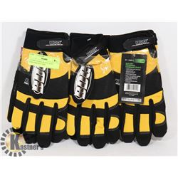 3 PAIRS OF BDG HEAVY DUTY PERFORMANCE SIZE