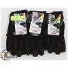 Image 1 : 3 PAIRS XL EXCELLENT PEXTERITY WORK GLOVES GTP