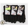 Image 1 : 3 PAIRS OF EXCELLENT DEXTERITY SIZE MEDIUM GLOVES