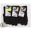 Image 1 : 3 PAIRS OF EXCELLENT DEXTERITY SIZE MEDIUM GLOVES