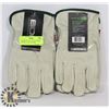 Image 1 : 2 PAIRS OF BDG LINED LEATHER DRIVER GLOVES SZ MED