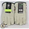 Image 1 : 2 PAIRS OF BDG LINED LEATHER DRIVER GLOVES SZ MED