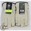 Image 1 : 2 PAIRS OF BDG LINED LEATHER DRIVER GLOVES SZ MED