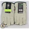 Image 1 : 2 PAIRS OF BDG LINED LEATHER DRIVER GLOVES SZ MED