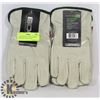 Image 1 : 2 PAIRS OF BDG LINED LEATHER DRIVER GLOVES SZ MED