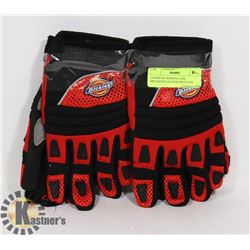 2 PAIRS OF DICKIES LG/XL MECHANICS GLOVES WITH GEL