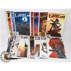 LOVELESS FULL RUN #1-24 COMIC BOOKS