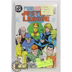 JUSTICE LEAGUE #1-6 COMIC BOOKS