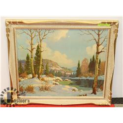 "FOOTHILLS OF THE ROCKIES" BY ROLAND GISSING