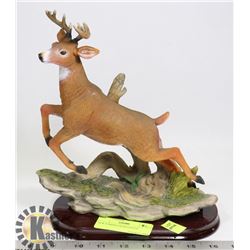 NEW JUMPING DEER STATUE