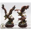 Image 1 : LOT OF 2 NEW EAGLE STATUES