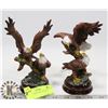 Image 1 : LOT OF 2 NEW EAGLE STATUES