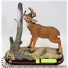 Image 1 : NEW DEER STANDING BY TREE STATUE