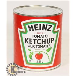 TIN OF HEINZ TOMATO KETCHUP AUX TOMATOES, 2.84 L