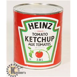 TIN OF HEINZ TOMATO KETCHUP AUX TOMATOES, 2.84 L