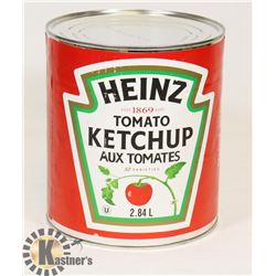 TIN OF HEINZ TOMATO KETCHUP AUX TOMATOES, 2.84 L