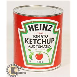 TIN OF HEINZ TOMATO KETCHUP AUX TOMATOES, 2.84 L