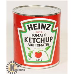 TIN OF HEINZ TOMATO KETCHUP AUX TOMATOES, 2.84 L
