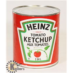 TIN OF HEINZ TOMATO KETCHUP AUX TOMATOES, 2.84 L