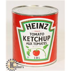 TIN OF HEINZ TOMATO KETCHUP AUX TOMATOES, 2.84 L