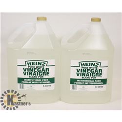 2 EACH 5 L CONTAINERS OF HEINZ PURE WHITE VINEGAR