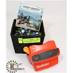 VINTAGE VIEW MASTER WITH 3 REELS SOLD WITH