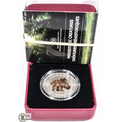 PREHISTORIC CREATURES COLOURIZED COIN