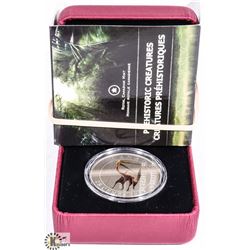 PREHISTORIC CREATURES COLOURIZED COIN