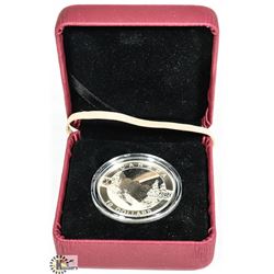 FINE SILVER COIN SKIING
