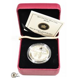 FINE SILVER COIN HOCKEY