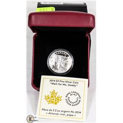FINE SILVER WAIT FOR ME,DADDY COIN