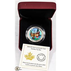 HOLIDAY TOYBOX LENTICULAR COIN