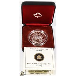 FINE SILVER COIN THE WOLF